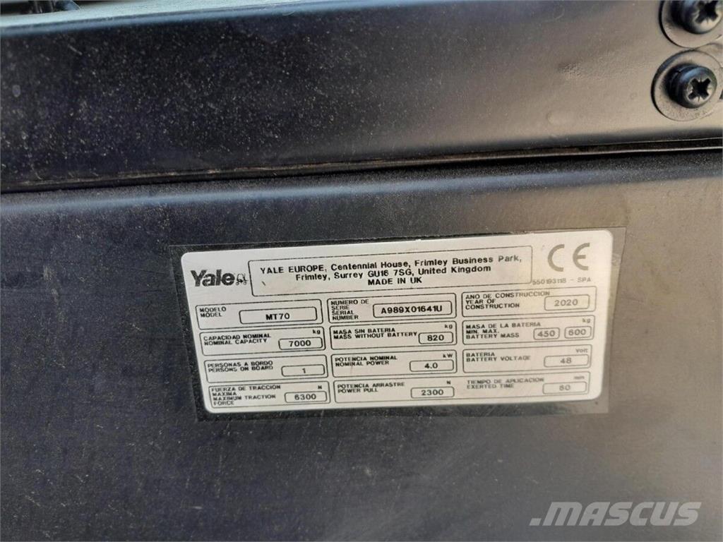 Yale MT70 Vetotrukit