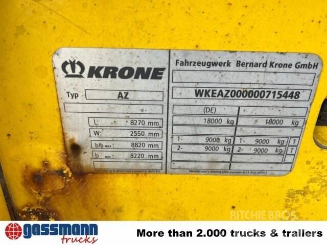 Krone AZP 18 Pressukapelliperävaunut