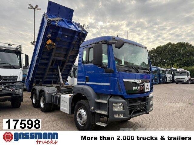 MAN TGS 26.400 6x4 BB Sora- ja kippiautot