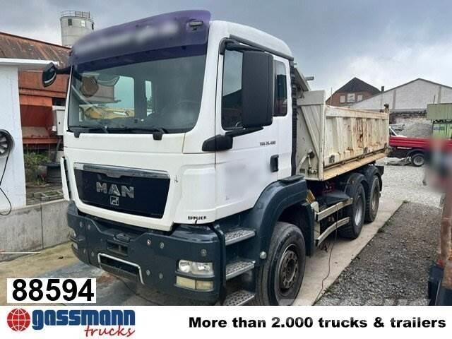 MAN TGS 26.400 6x4 BB Sora- ja kippiautot