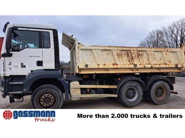 MAN TGS 26.400 6x4 BB Sora- ja kippiautot