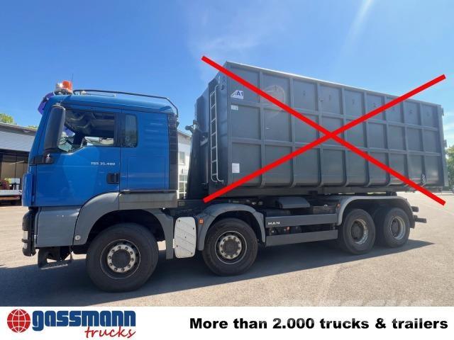 MAN TGS 35.480 8x4 BL Koukkulava kuorma-autot