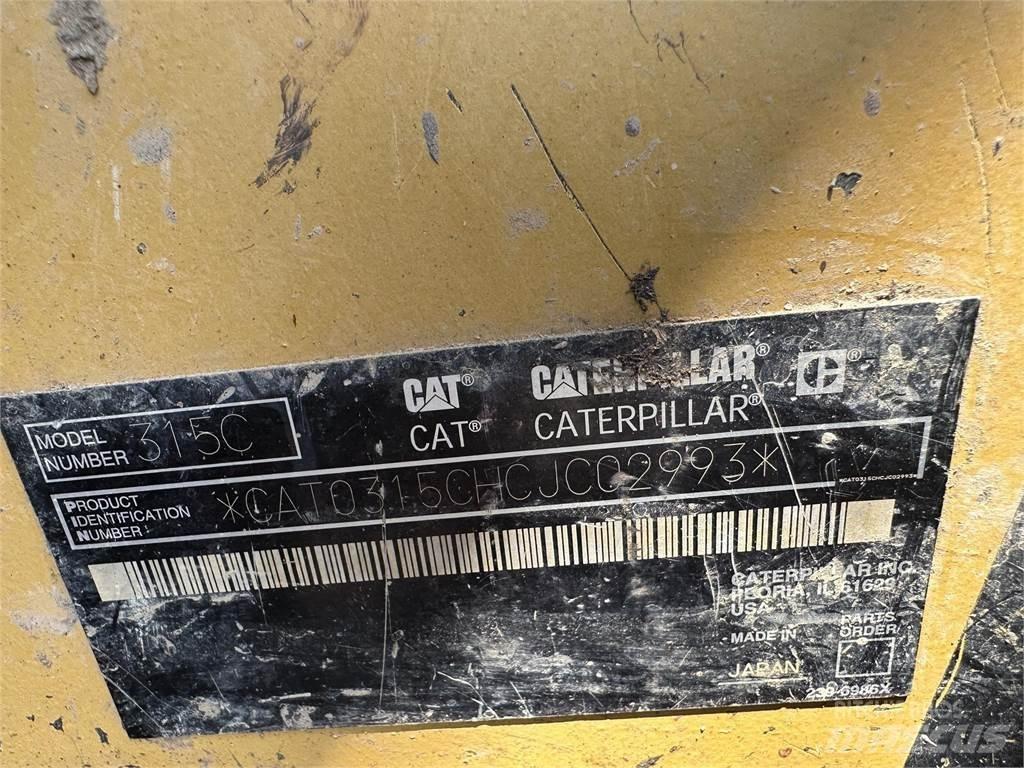 CAT 315C Telakaivukoneet