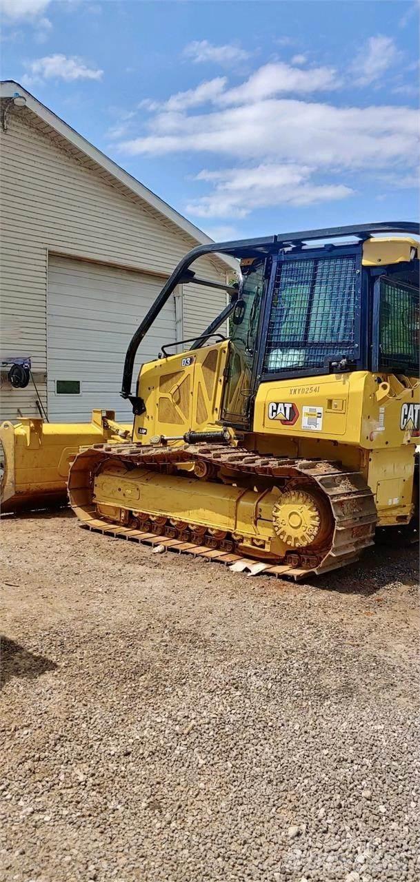CAT D3 LGP Telaketjupuskutraktorit
