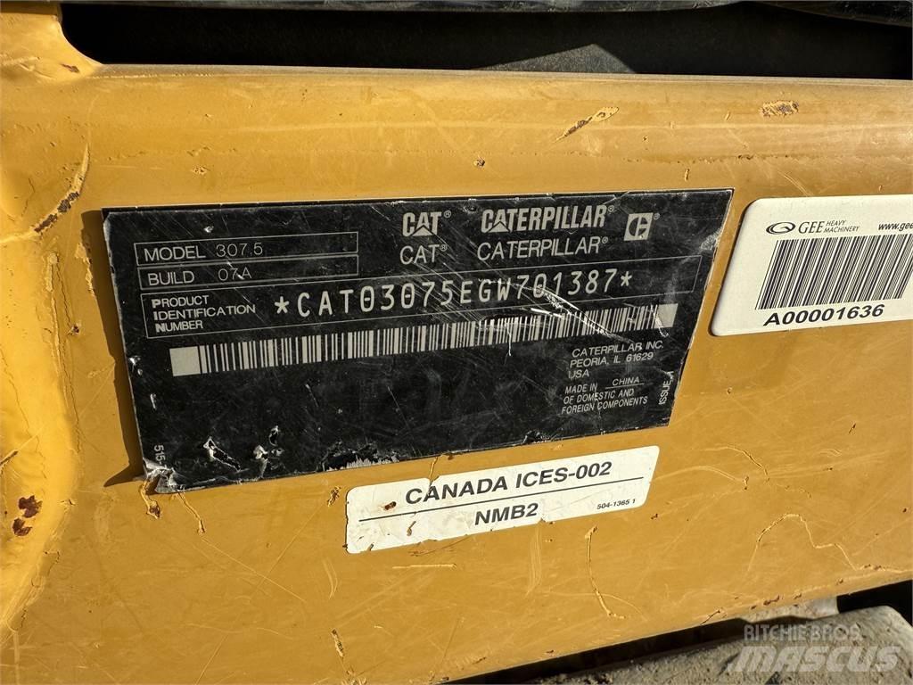 CAT 307.5 Telakaivukoneet