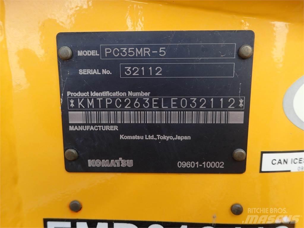 Komatsu PC35MR-5 +1 Telakaivukoneet