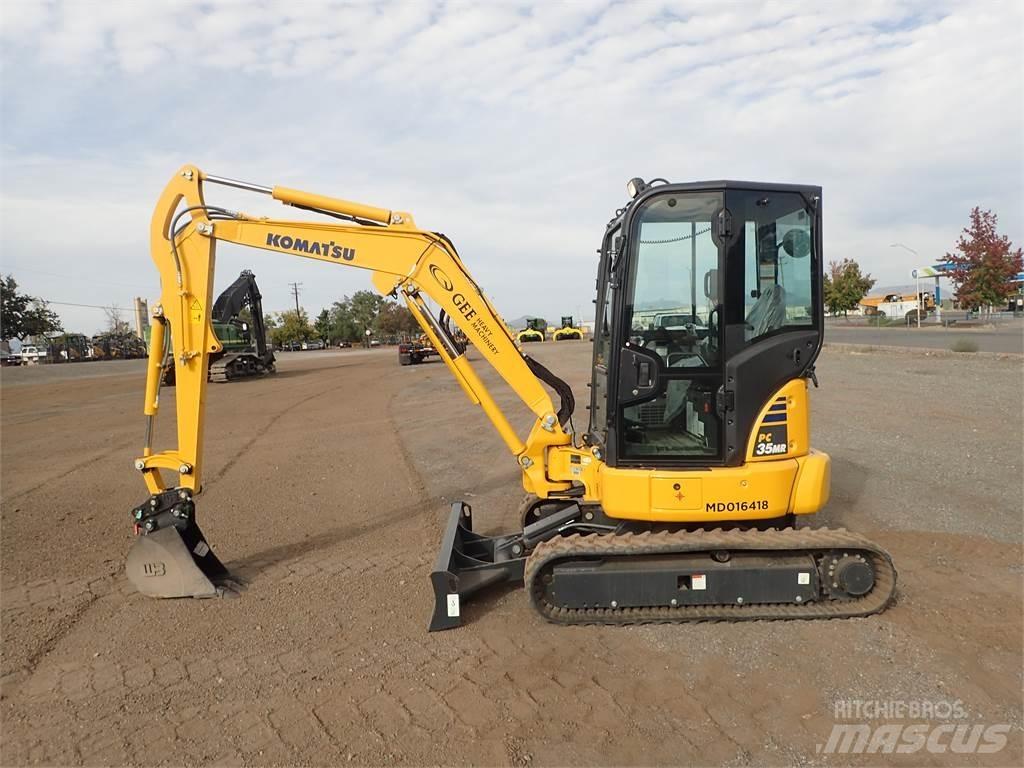 Komatsu PC35MR-5 +1 Telakaivukoneet