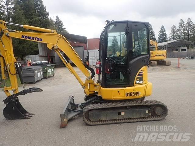 Komatsu PC35MR-5 +1 Telakaivukoneet