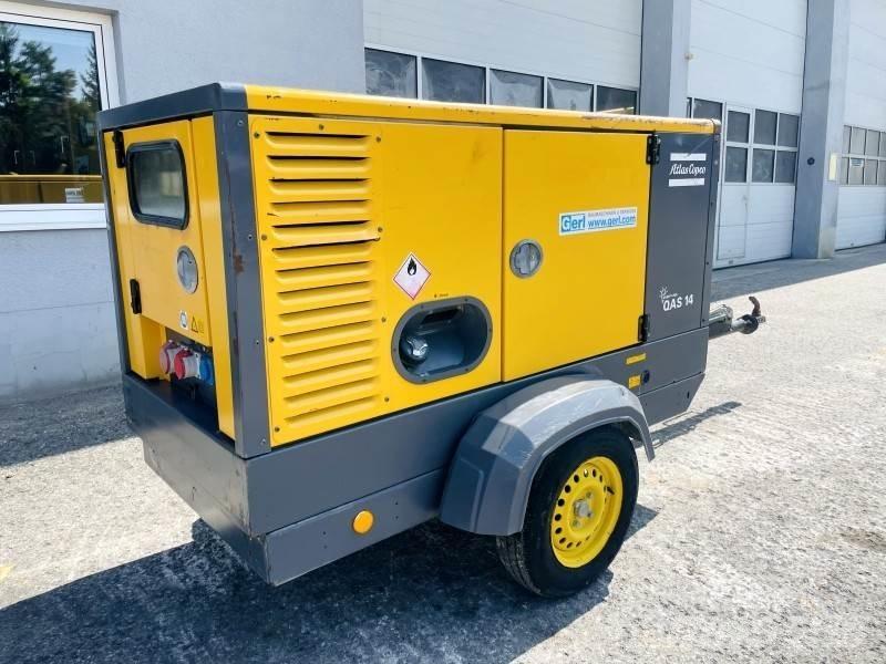 Atlas Copco QAS14 PDS Dieselgeneraattorit