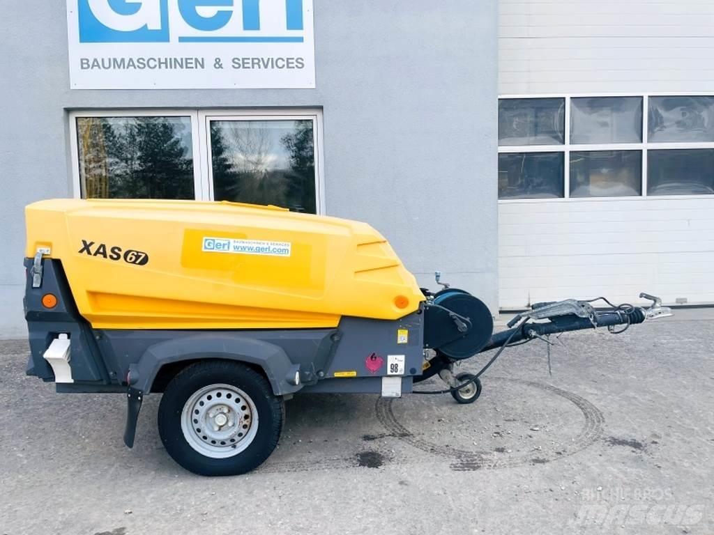 Atlas Copco XAS67 Kompressorit