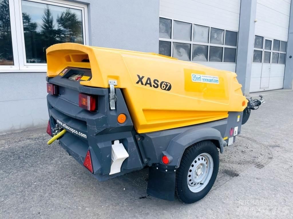Atlas Copco XAS67 Kompressorit