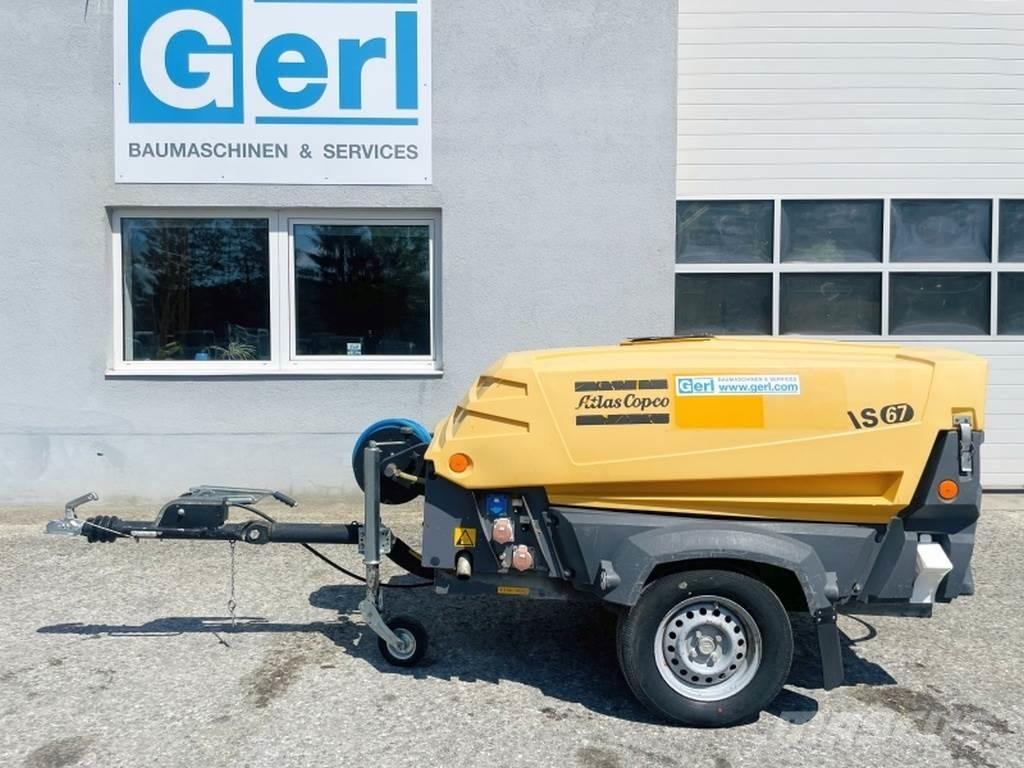 Atlas Copco XAS67 Kompressorit
