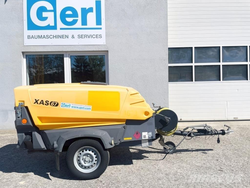 Atlas Copco XAS67 Kompressorit