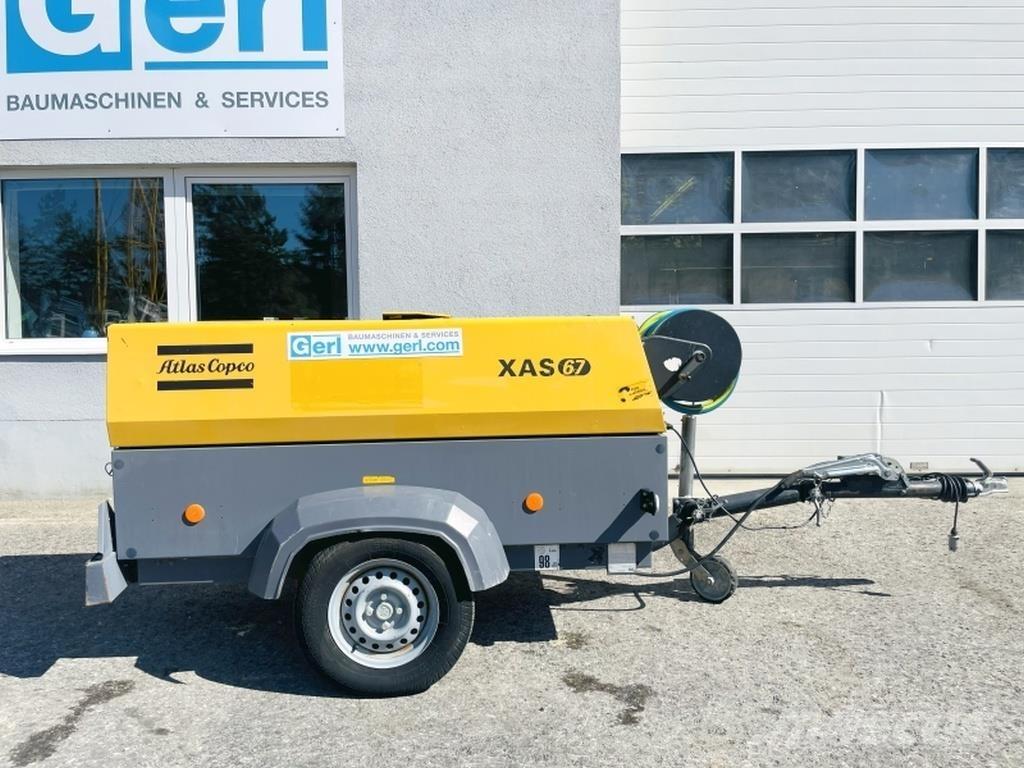 Atlas Copco XAS67 DDG Kompressorit