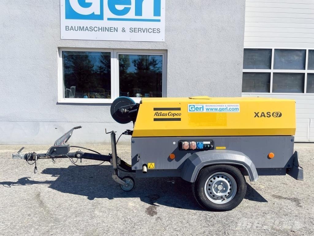 Atlas Copco XAS67 DDG Kompressorit