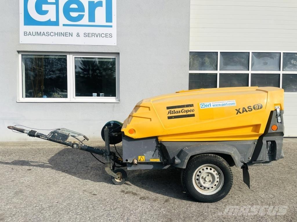Atlas Copco XAS97 Kompressorit