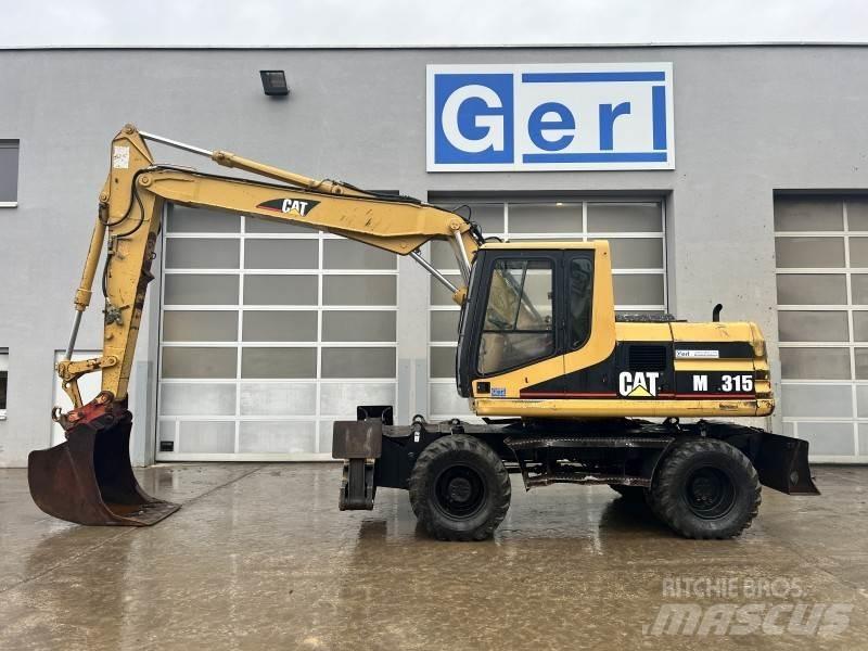 CAT M 315 Pyöräkaivukoneet