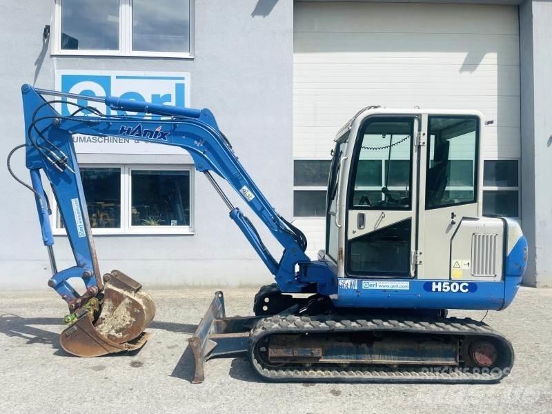 Hanix H50C Minikaivukoneet < 7t