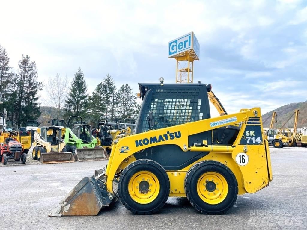 Komatsu SK714 Liukuohjatut kuormaajat