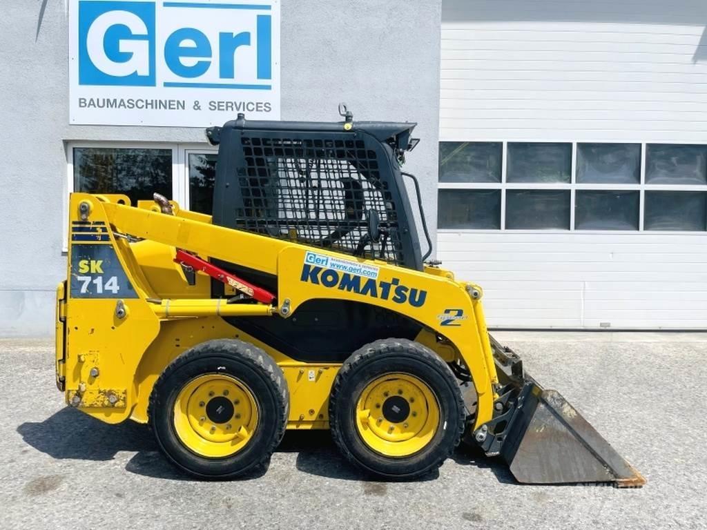 Komatsu SK714 Liukuohjatut kuormaajat