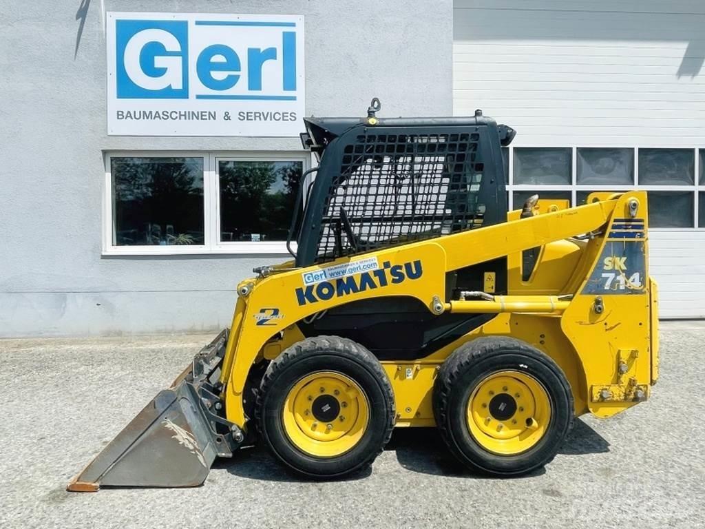Komatsu SK714 Liukuohjatut kuormaajat