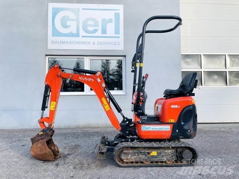 Kubota K008-3 Minikaivukoneet < 7t