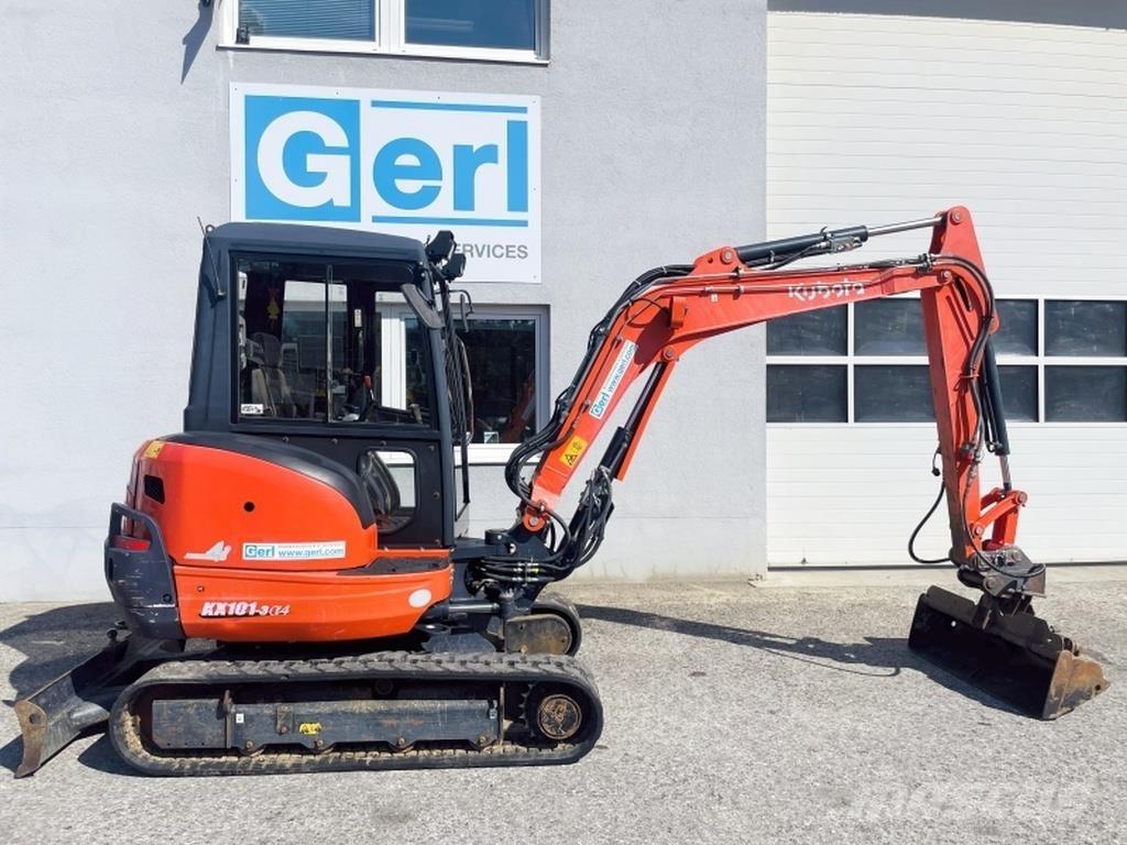 Kubota KX101-3a Minikaivukoneet < 7t
