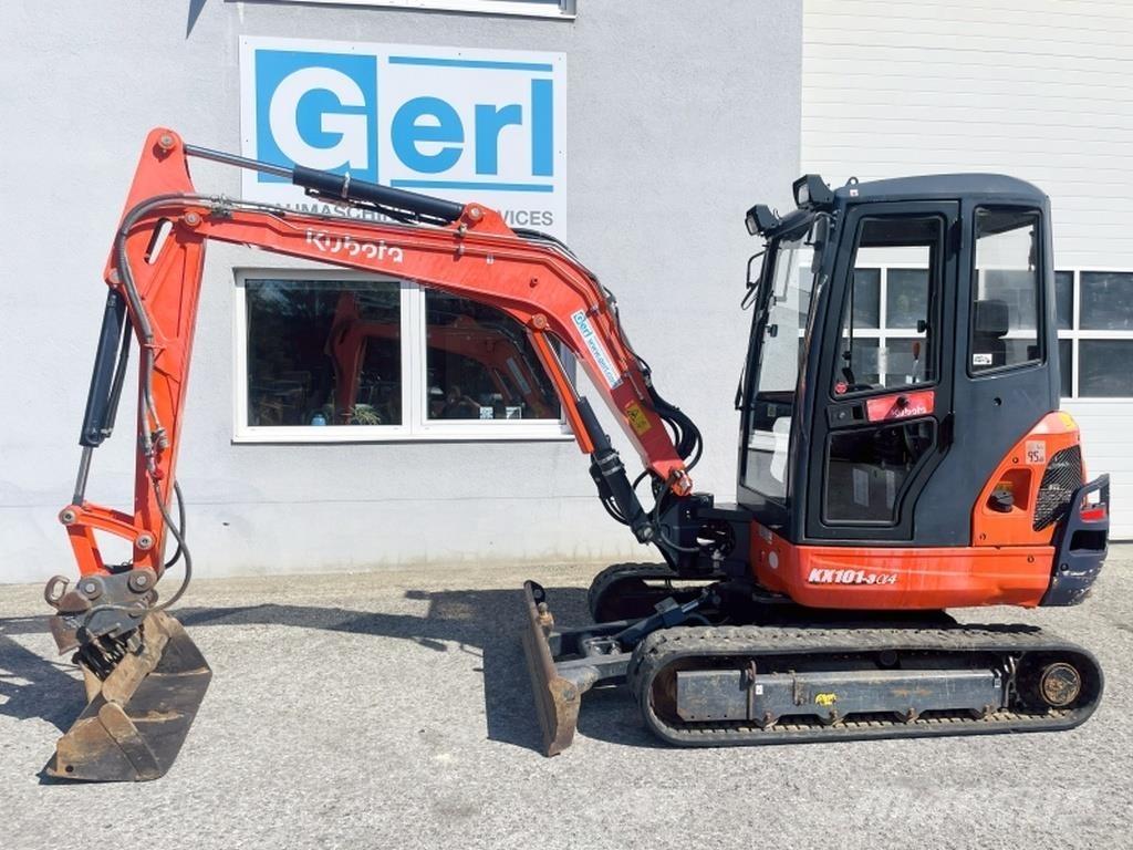 Kubota KX101-3a Minikaivukoneet < 7t