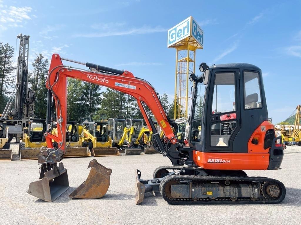 Kubota KX101-3a Minikaivukoneet < 7t