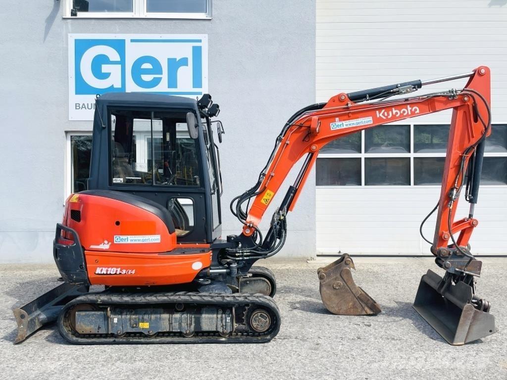 Kubota KX101-3a Minikaivukoneet < 7t