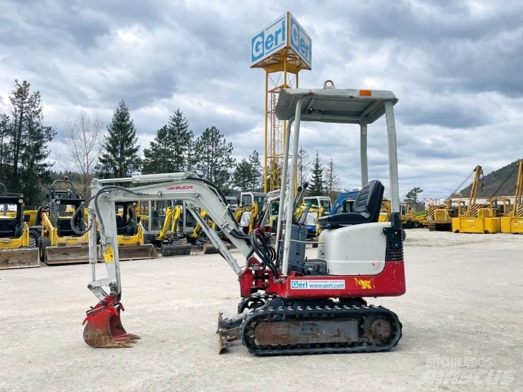 Takeuchi TB108 Minikaivukoneet < 7t