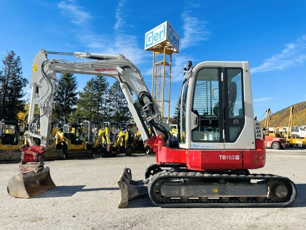 Takeuchi TB153FR Minikaivukoneet < 7t