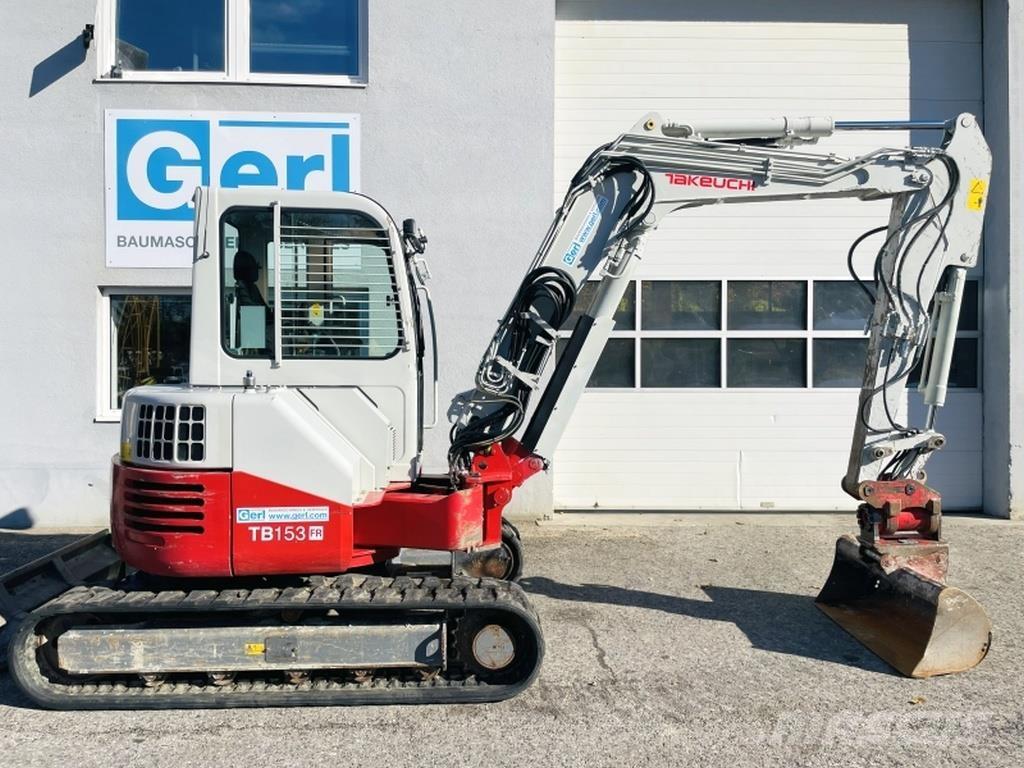 Takeuchi TB153FR Minikaivukoneet < 7t