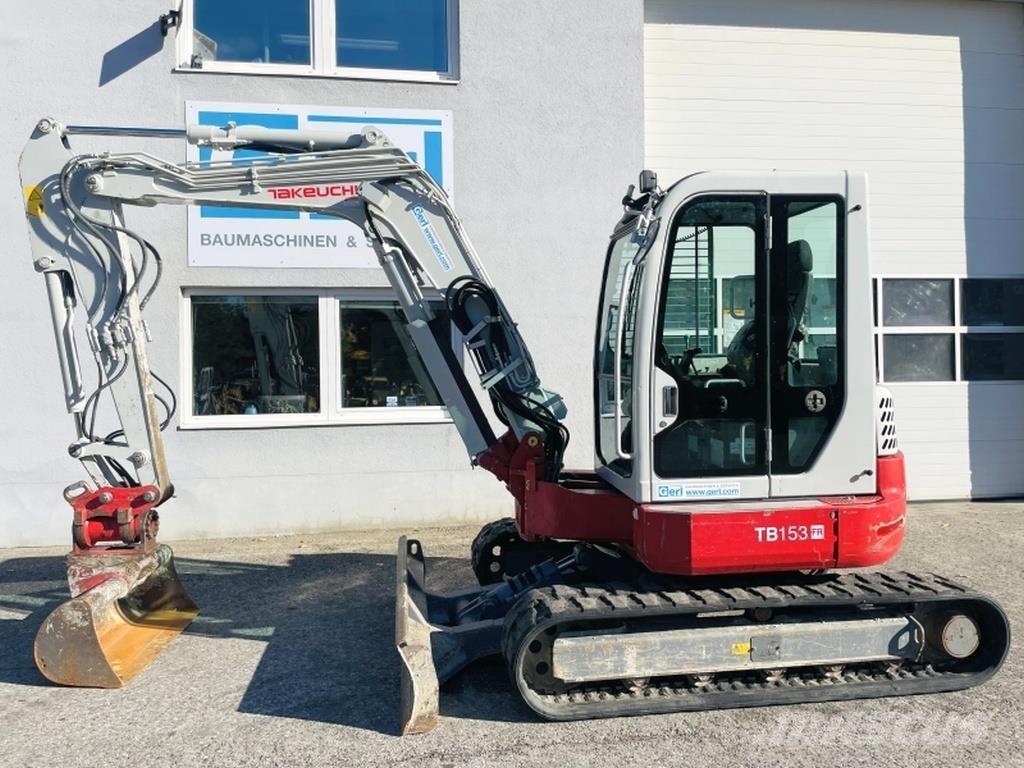 Takeuchi TB153FR Minikaivukoneet < 7t