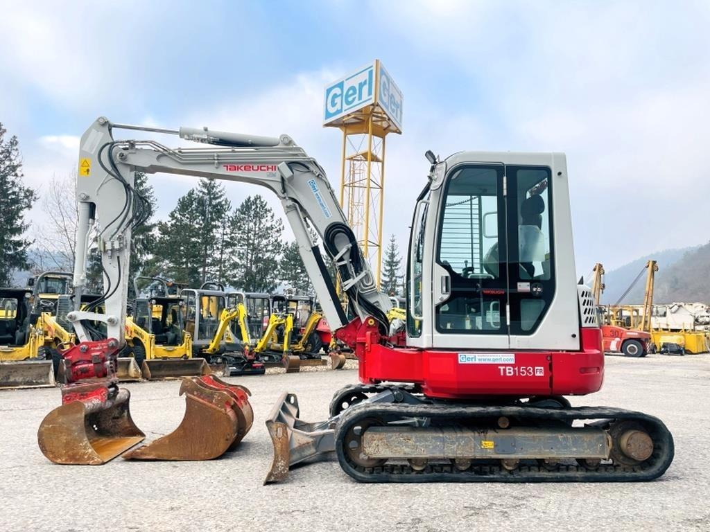 Takeuchi TB153FR Minikaivukoneet < 7t