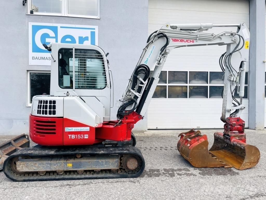 Takeuchi TB153FR Minikaivukoneet < 7t