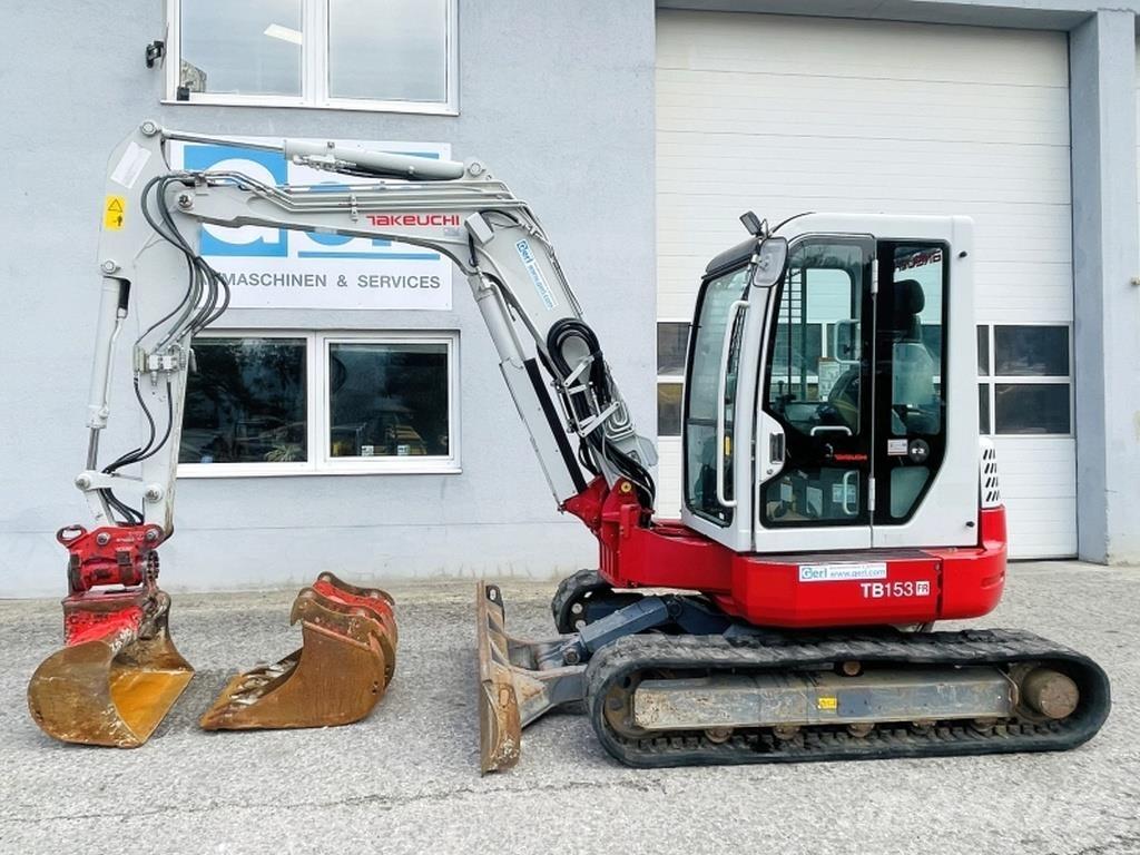 Takeuchi TB153FR Minikaivukoneet < 7t