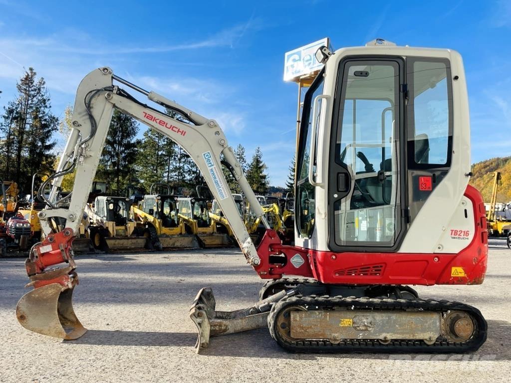 Takeuchi TB216 Minikaivukoneet < 7t