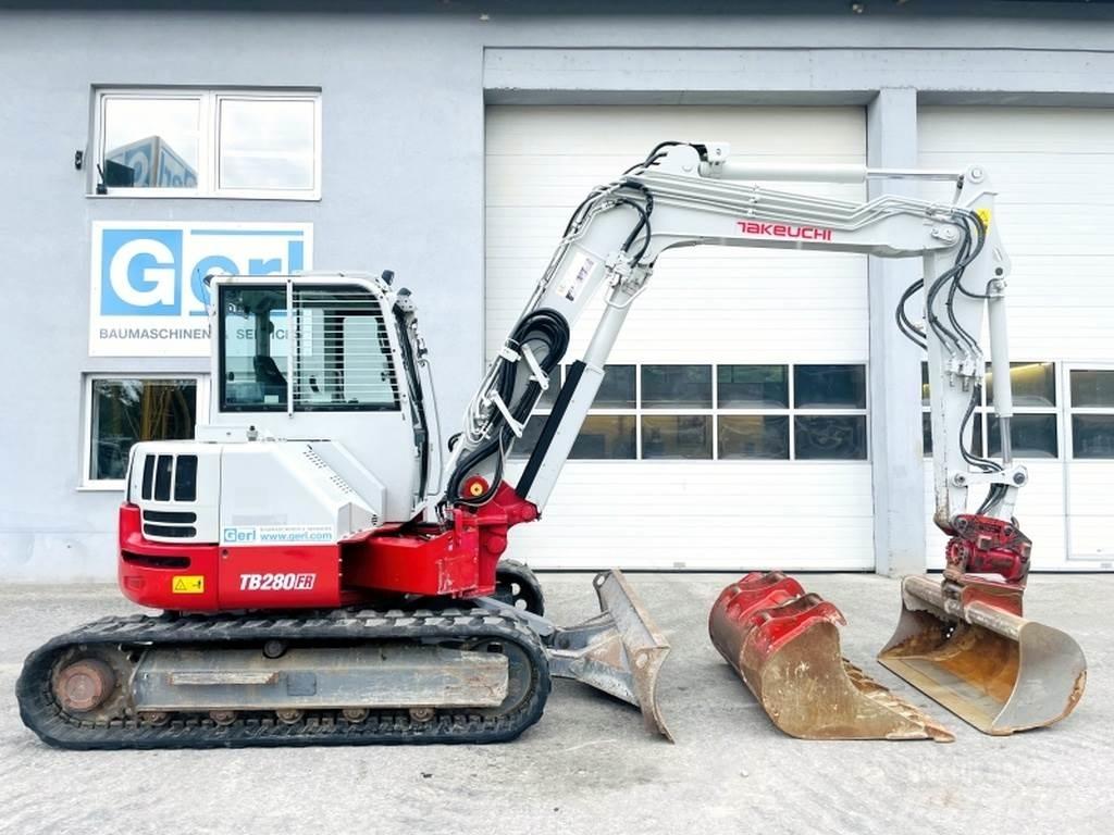 Takeuchi TB280FR Minikaivukoneet < 7t