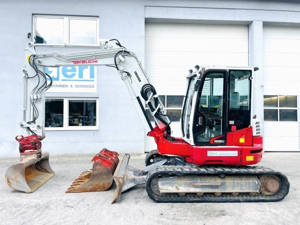 Takeuchi TB280FR Minikaivukoneet < 7t