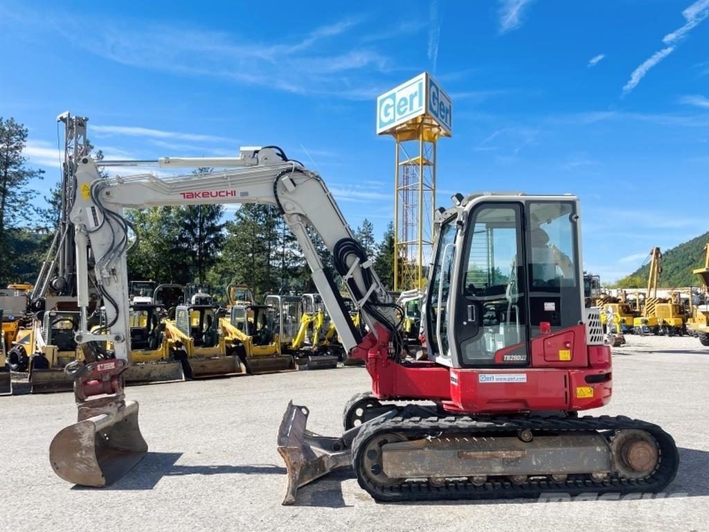 Takeuchi TB280FR Minikaivukoneet < 7t