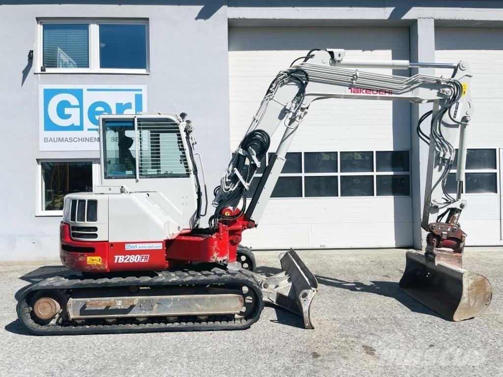 Takeuchi TB280FR Minikaivukoneet < 7t