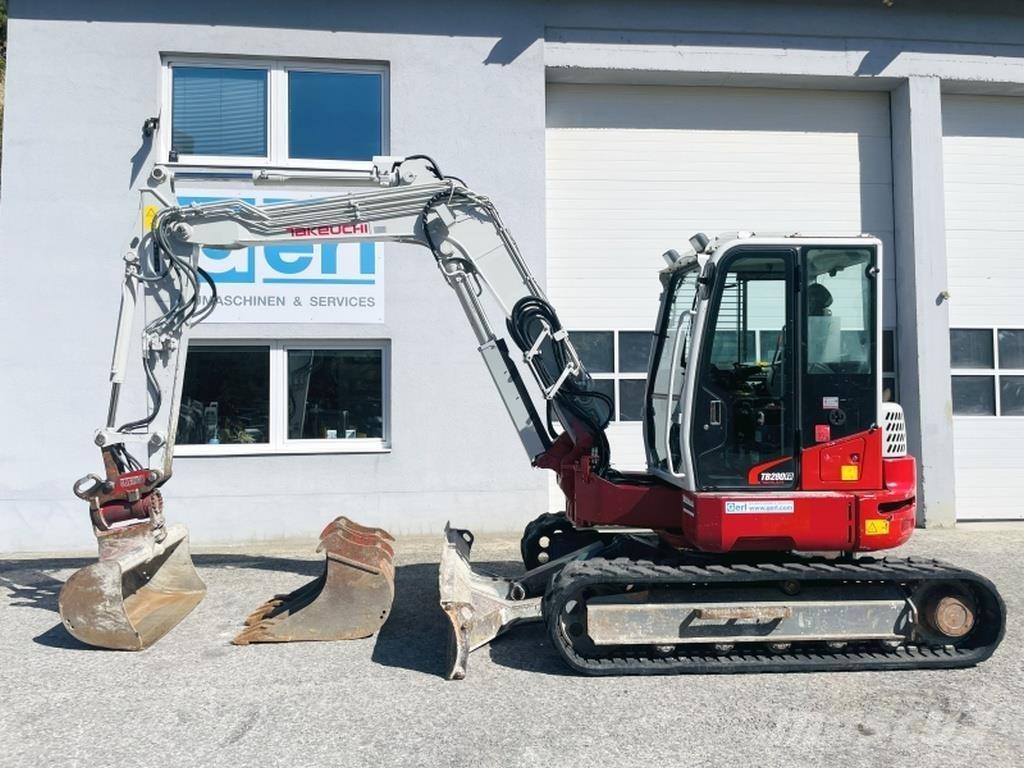 Takeuchi TB280FR Minikaivukoneet < 7t