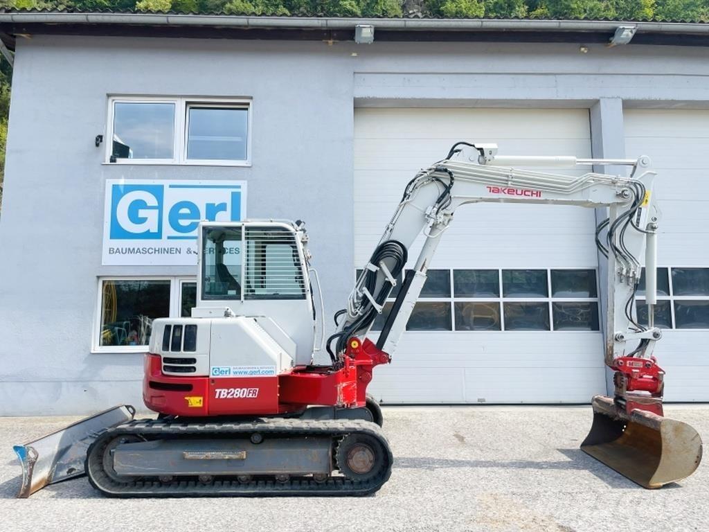 Takeuchi TB280FR Minikaivukoneet < 7t