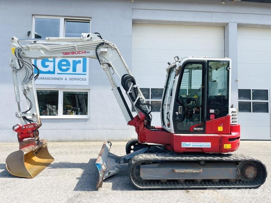 Takeuchi TB280FR Minikaivukoneet < 7t