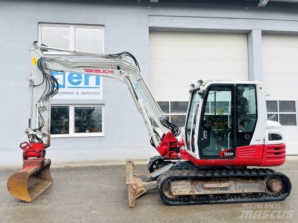Takeuchi TB290 Minikaivukoneet < 7t