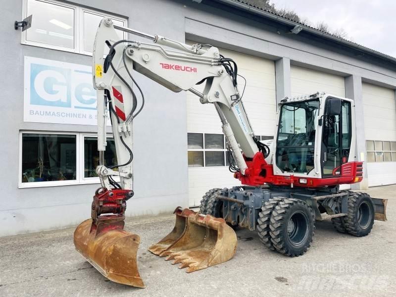 Takeuchi TB295W Pyöräkaivukoneet