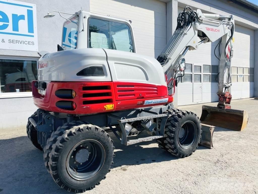 Takeuchi TB295W Pyöräkaivukoneet