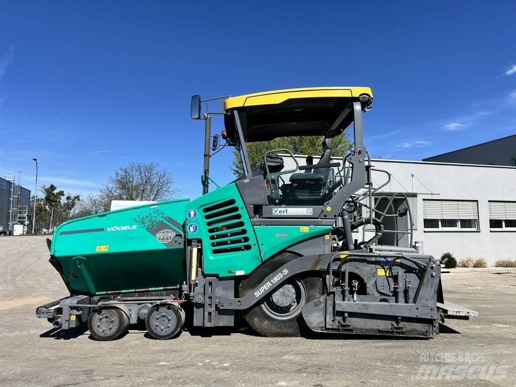 Vögele Super 1803-3i Asfalttikoneet