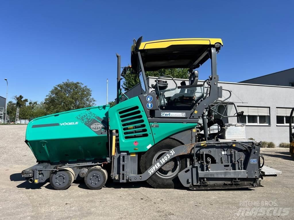 Vögele Super 1803-3i Asfalttikoneet